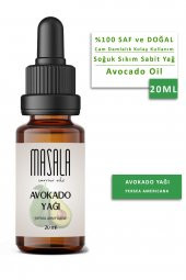 Masala Saf Avokado Yağı 20 ml. Soğuk Pres (Avocado Oil) thumbnail 1