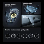 Baseus Yuvarlak Havalandırma Telefon Tutucu Mercedes Benz Class GLA, GLC Uyumlu Araç Telefon Tutucu - 9