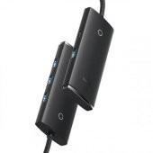 Baseus Usb Çoğaltıcı Hub 1Mt 4in1  Type-c To Usb 3.0 Çevirici USB to 4x USB 3.0 5Gbps Veri Aktarım - 3