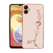 Galaxy A04 Kılıf El Tutamaçlı Kamera Korumalı Zore Taka Silikon Kapak - 5