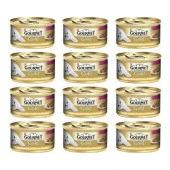 Gourmet Gold Cifte Lezzet Hindili Ve Ordekli Konserve Mama. 85 Gr(12 ADET) - 1