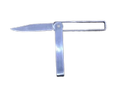 Pratik Metal Çakı-2mm 4034 Çelik-165cm- thumbnail 1