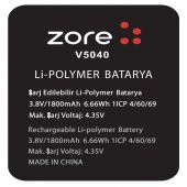 Vestel Venüs V3 5040 Zore A Kalite Uyumlu Batarya - 1