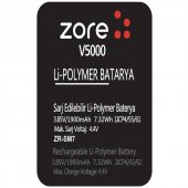 Vestel Venüs 5000 Zore A Kalite Uyumlu Batarya - 1