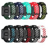 Xiaomi Redmi Watch 2 Lite Delikli Spor Zore KRD-02 Silikon Kordon - 9
