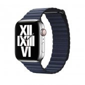Apple Watch 44mm KRD-09 Deri Lop Kordon - 7