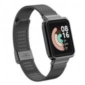 Xiaomi Redmi Watch (Mi Watch Lite) Zore KRD-59 Metal Kordon - 9
