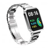 Xiaomi Redmi Watch 2 Lite Zore KRD-60 Metal Baklalı Kordon - 1