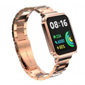 Xiaomi Redmi Watch 2 Lite Zore KRD-60 Metal Baklalı Kordon - 8