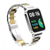 Xiaomi Redmi Watch 2 Lite Zore KRD-60 Metal Baklalı Kordon - 10