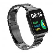 Xiaomi Redmi Watch 2 Lite Zore KRD-60 Metal Baklalı Kordon - 11