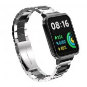 Xiaomi Redmi Watch 2 Lite Zore KRD-60 Metal Baklalı Kordon - 12