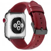 ​​​Apple Watch Ultra 49mm Kordon Luxury Leather Deri Strap Kayış - 3