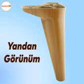 Aspen Lüks Mobilya Kanepe Koltuk Tv Ünitesi Konsol Yükseltici Ayağı Ayakları 20 Cm Ahşap Desenli thumbnail 6