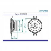 ÖZENHİFİ den Alpine E Serisi SXE-0825S - 2