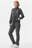 Kapitone Kombinli Dik Yaka Eşofman Takım - Antrasit thumbnail 5