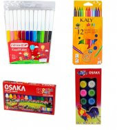 Osaka Öğrenci 4Lü Boyama Seti - 1