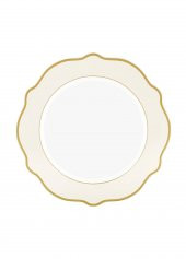 The Mia Jaswely Servis Tabağı 6 Parça Krem 27 Cm - 2