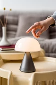Lexon Mina L Led Lamba ve  Bluetooth Hoparlör Metalik Gri - 2