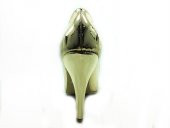 Çarıkçım Stiletto Kadın Ayakkabı Altın-Ayna 61 700 - 4