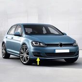 VW Golf 7 2013-2017 Sağ Sis Farı Alt Kapak Krom Çıtalı 5G0854662 - 1