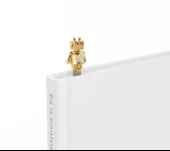 Robot Kitap Ayracı Gold - 1