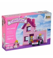 Ausini-Asya Brick 24406 Fairyland Serisi, Arabalı Şato 159 Parça - 2