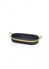 The Mia Galvin Tepsi Siyah 54x24 cm GLN0081 - 1