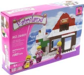 Ausini-Asya Brick 24401 Fairyland Serisi, Dağ Evi 130 Parça - 4