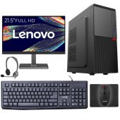 Turbox Tx2792 i7 6700 8GB Ram 256GB SSD 21.5 inç Lenovo Monitör Logitech Kulak. Call Center Bilgisayarı - 1