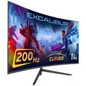 Excalibur M.E27FHD-G 27" 200Hz 1Ms 300Nıt (Hdmı+Display) Curved Freesync + G-Sync Fhd Led Monitör - 2
