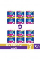 Orkid Platinum Hijyenik Ped Uzun 72 Adet Anne Kız Paketi - 1
