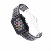 Apple Watch 38mm Mat Seramik Metal Kordon - 10