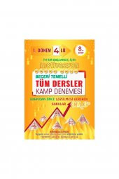 Omage 8.sınıf Motivasyon 1. Dönem Tüm Dersler 4 Lü Kamp Denemesi - 1