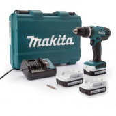 Makita HP347DWE3 3 Akülü Darbeli Matkap - 1