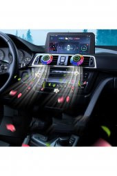 Bluetooth Araba Rgb Ortam Işığı Usb Ritim Kokulu Lamba Şerit Hava Spreyi Pickup Led Silindir APP - 3