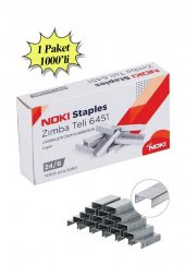 Zımba Teli Büyük 24/6 1000 li Nikel Beyaz 1 Paket Okul Büro Ofis ve Bir Çok Kullanım Alanı - 1