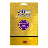 Artdeco Kumaş Boyası Koyu Mor 2 Paket+Fiske Sabitleme 1 Paket - 3
