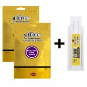 Artdeco Kumaş Boyası Koyu Mor 2 Paket+Fiske Sabitleme 1 Paket - 1