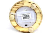 Fanus Gül 19/10cm Led Işıklı Cam Fanuslu Hediyelik - 5