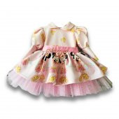 Minnie Mouse Kostüm Tütü Elbise-Pembe - 1