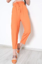 Beli Lastikli Pantolon Oranj - 10534.1059. - 1