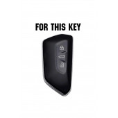 VOLKSWAGEN GOLF 8 MK8 ID.3 ID.4 OCTAVIA SUPERB LEON CADDY SİLİKON ANAHTAR KILIF thumbnail 4