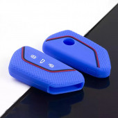 VOLKSWAGEN GOLF 8 MK8 ID.3 ID.4 OCTAVIA SUPERB LEON CADDY SİLİKON ANAHTAR KILIF thumbnail 1