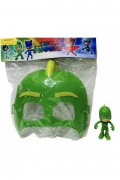 S Pija Maskeliler Gekko Maske ve Figür Set Oyuncak 2 li - 2