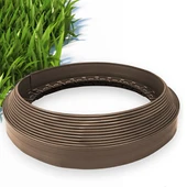 Lux Garden Çim Ayırıcı 2.5 M Kahverengi Çim Sınırlayıcı Taş Toprak Ayıracı Çim Ayracı Çim Ayırıcı Bariyeri - 2