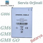 General Mobile Discovery GM8 GO Batarya G006 Uyumlu Servis Ürünü Yedek Batarya - 1