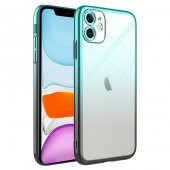 Apple iPhone 11 Kılıf Parlak Renk Geçişli Kamera Korumalı Zore Senkron Kapak - 3