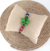 Bileklik Kelebek Renkli Boncuklu Bileklik Takı Bijuteri Aksesuar thumbnail 1