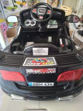 Siyah Audi Akülü Araba - 3